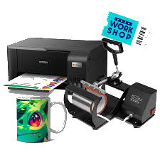 kit para sublimação de canecas completo